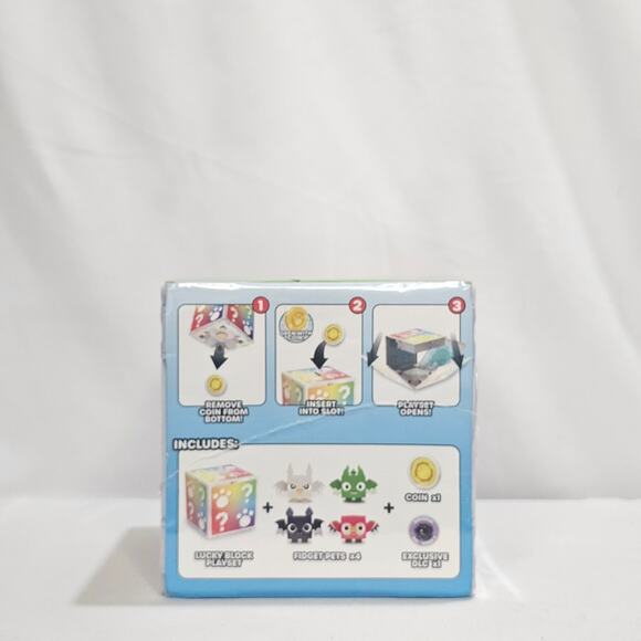Pet Simulator X Lucky Block Playset 6 Pieces 4 Exclusive Pets Coin DLC Code NWT - Picture 5 of 6